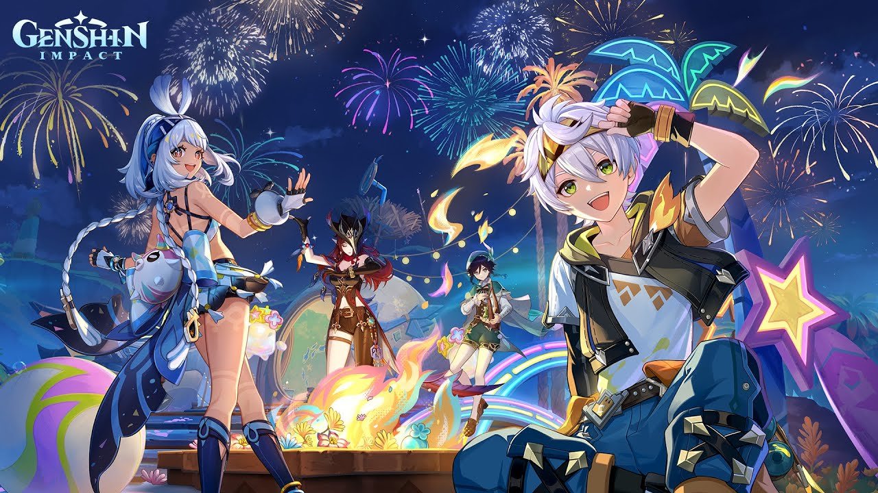 Version 5 8 Sunspray Summer Resort Trailer Genshin Impact Newversion Trailer Genshinimpact 1