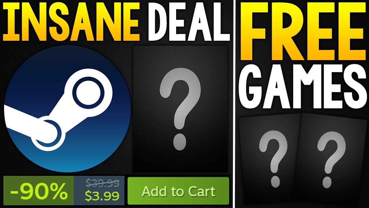 Absolutely Insane Steam Pc Game Deal Under 4 Get 2 Free Pc Games Right Now And More Free Stuff 1