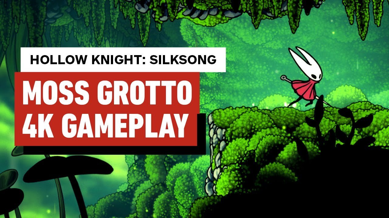 Hollow Knight Silksong Intro Gameplay And Moss Mother Boss Fight 4K 60Fps Muted 1