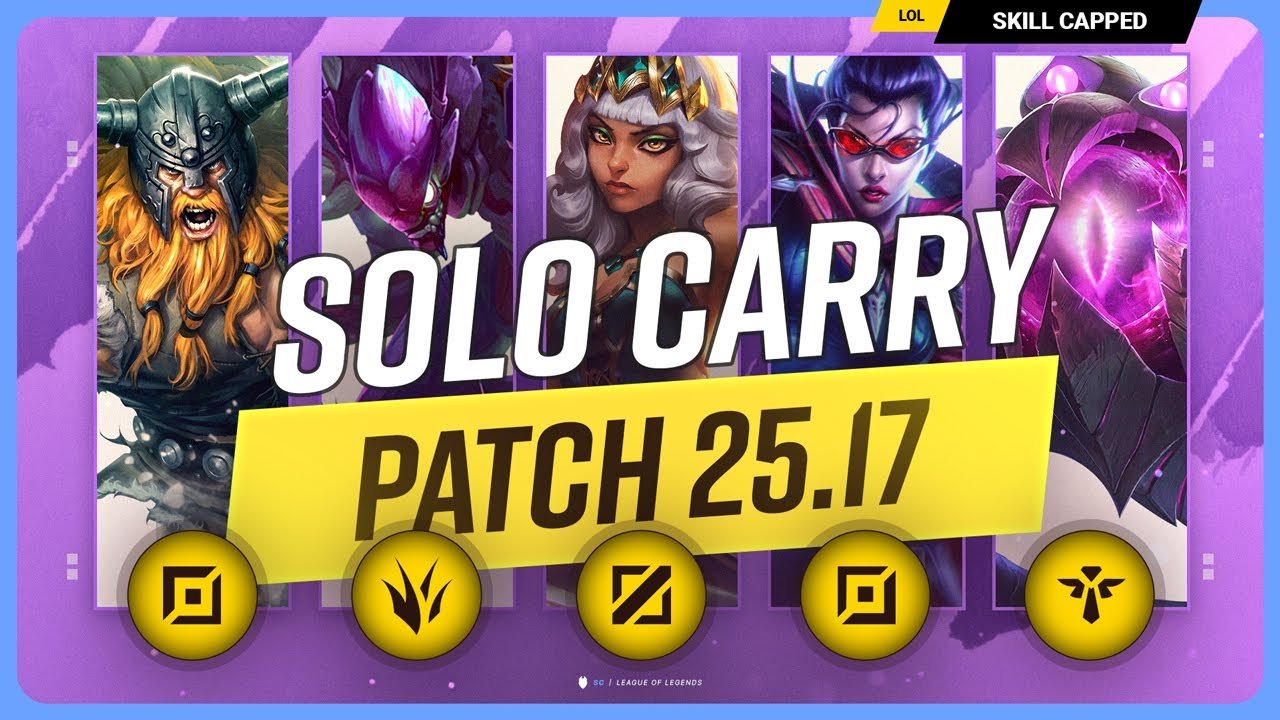 The New Best Solo Carry Champions On Patch 25 17 League Of Legends 1