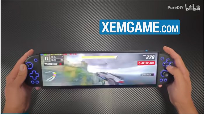 Chiếc Máy Console Cầm Tay Tự Chế Sử Dụng Amd Ryzen Z2 Extreme Vớ Màn Hình 32:9